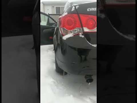 Chevy cruze borla exhaust coldstart