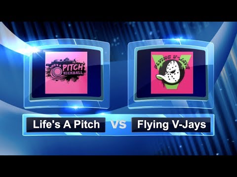 Life's A Pitch vs Flying V-Jays - Quarter Finals - Women's Savannah Kickball Open #SKO2019