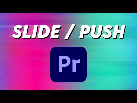 How To Smooth Push Slide (Swish Pan) Transition - Adobe Premiere Pro
