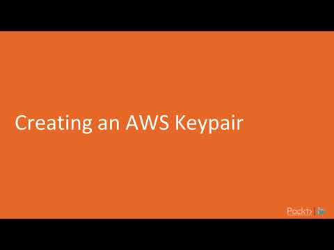 Mastering AWS Administration Creating an AWS Key Pair | packtpub com