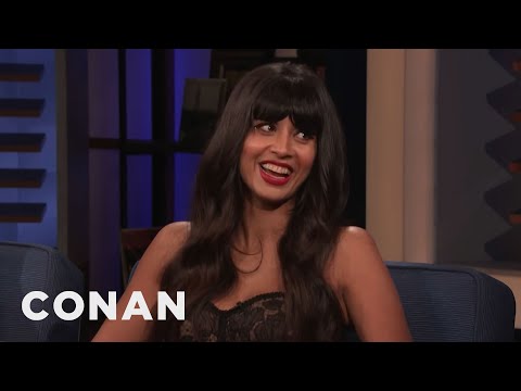Jameela Jamil Is The Fifth Impractical Joker on "The Misery Index" - CONAN on TBS (Jameela Jamil Is The Fifth Impractical Joker On “The Misery Index” - CONAN on TBS)