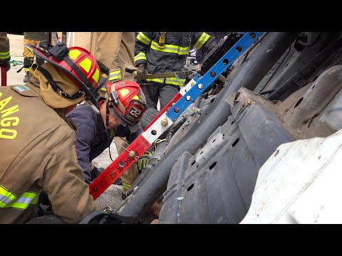 Tie Back Rig (Part 3): Stabilization Team | Vehicle Extrication Fireground Training