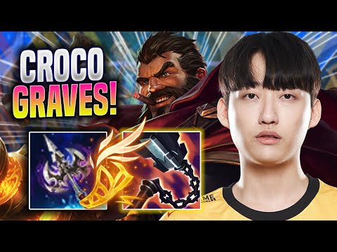 CROCO IS READY TO PLAY GRAVES! - LSB Croco Plays Graves JUNGLE vs Diana! | Season 2022