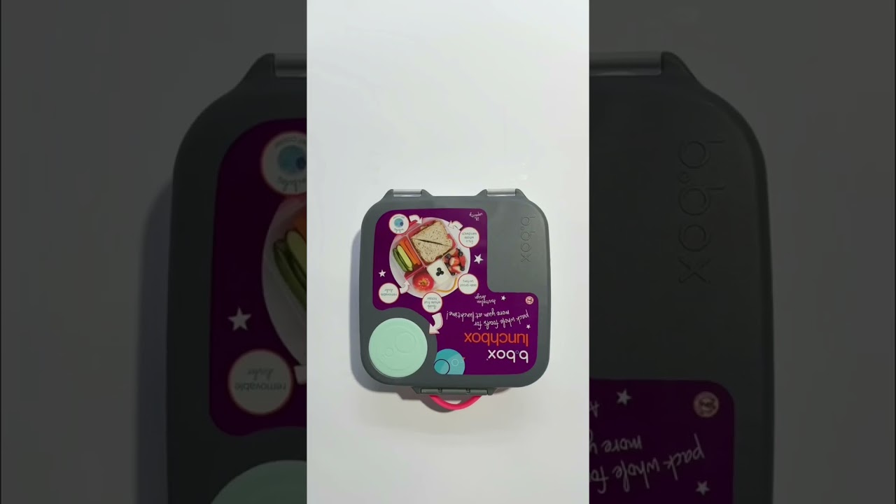 Colourful and Custom b.box Lunchboxes