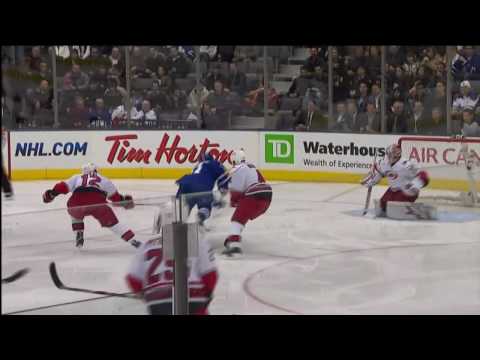 Nikolai Kulemin Highlight Reel Goal - Hurricanes 1 - Leafs 2 - Jan 12th 2010 (HD)