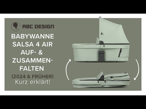 Babywanne Salsa 4 Air richtig falten & zusammenbauen | ABC Design How-To