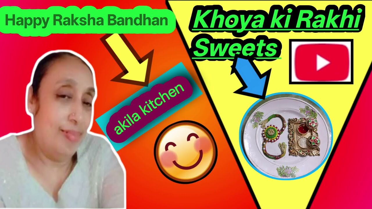 Khoya ( Mawa) ki Rakhi Sweet | Raksha Bandhan special | Rakhi special sweet | Mawa ki Rakhi  .......