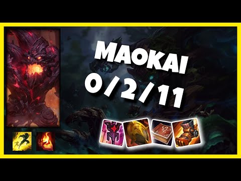 Maokai vs Janna NA Challenger SUPPORT (0/2/11) - v10.25