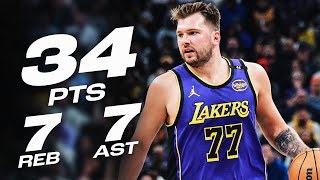 LeBron James - Luka Doncic - Los Angeles Lakers - Indiana Pacers