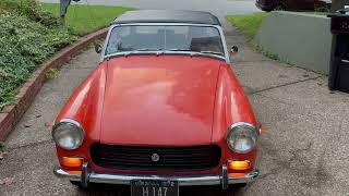 1972 MG Midget Front