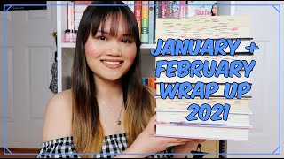 I READ 28 BOOKS IN TWO MONTHS 😅 | January and February Wrap Up 2021