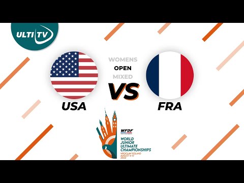 United States of America vs. France - WJUC 2022 - U20 Open - Final