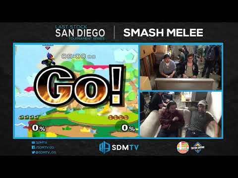 LSSD 144 - B2S | Sway (Peach) vs. B2S | Gigajohn (Falco) - SSBM WR1 - Smash Melee