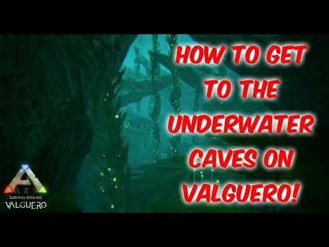 ARK VALGUERO UNDERWATER ENTRANCES! - ARK How To Tutorial Video