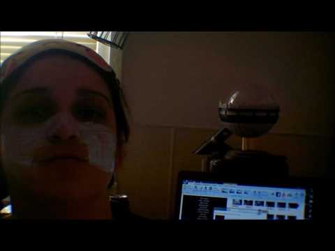 today full body and face cleansing in the tub