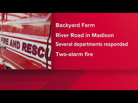 Backyard Farms in Madison, Maine catches fire | newscentermaine.com