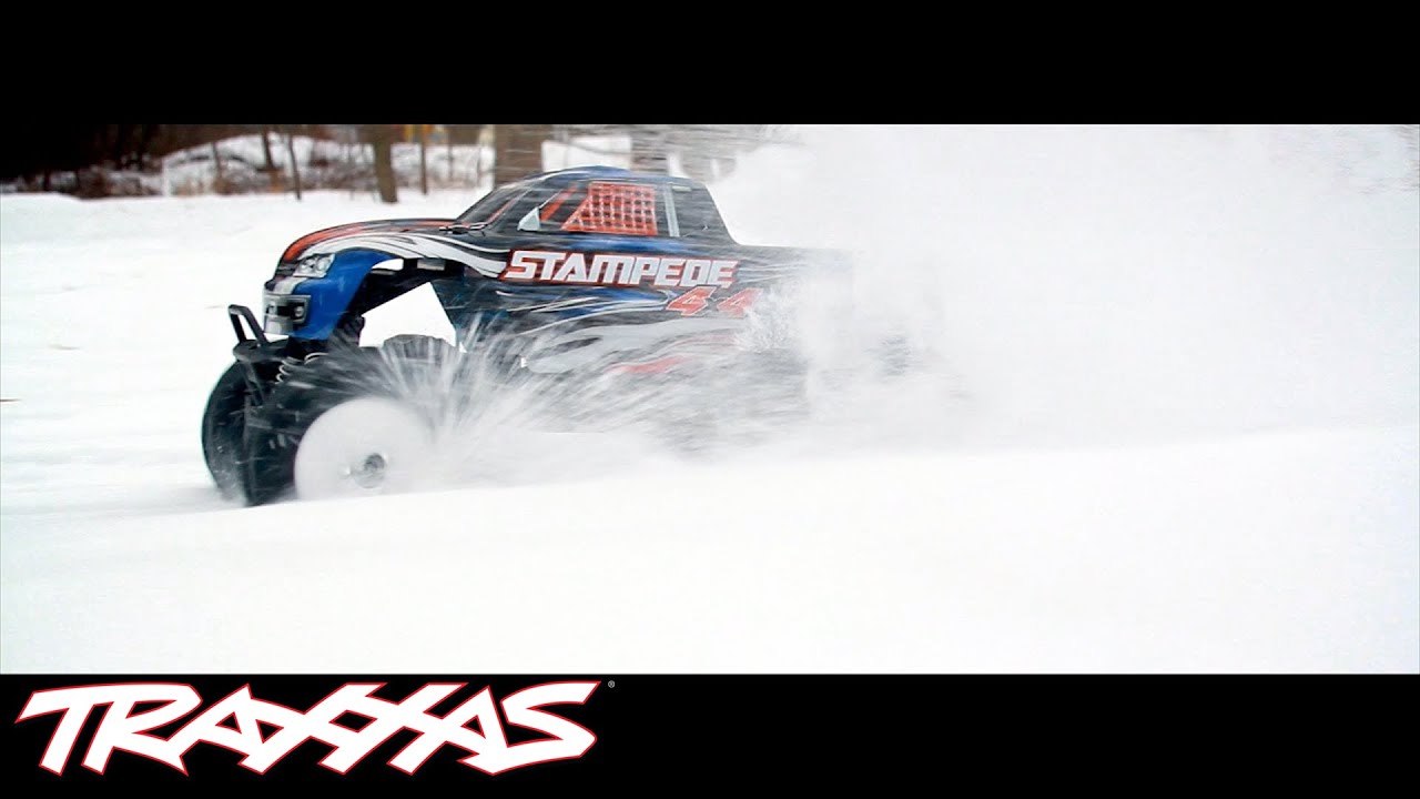 RC auto Traxxas Stampede 1:10 4WD RTR, šedá