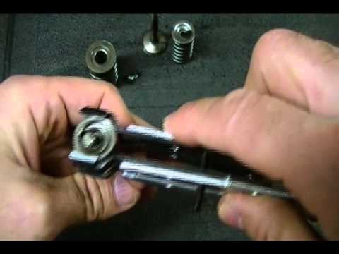How to use a Small Engine Valve Spring Compressor - 3 most common Valve Spring Retainers