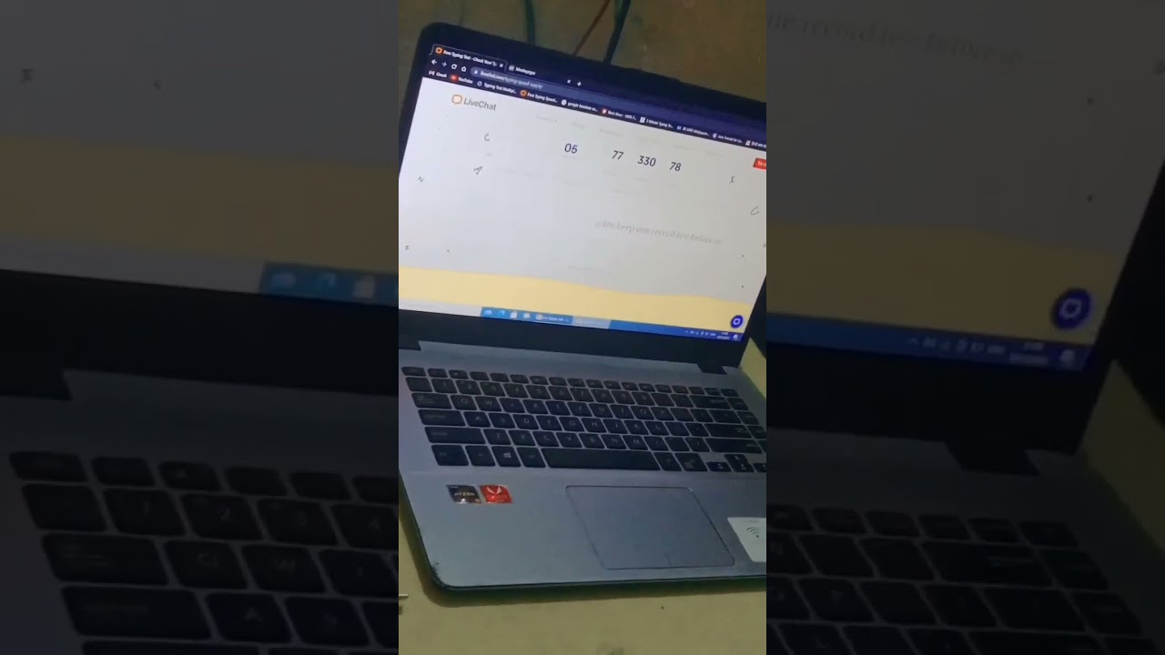 LIVE CHAT TYPING TEST