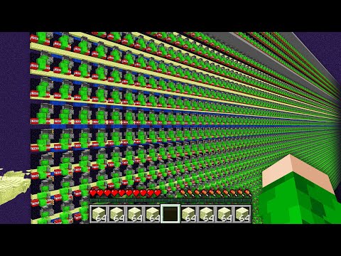 I MADE THE BIGGEST MINING MACHINE IN MINECRAFT.