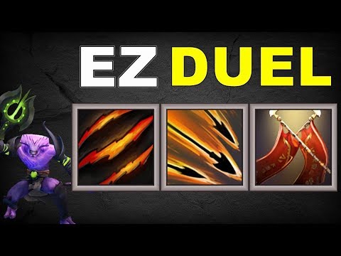 Fast Duel Combo [ Fury Swipes + Strafe + Duel ] | Dota 2 Ability Draft Video