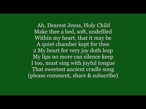 Ah dearest Jesus, holy Child