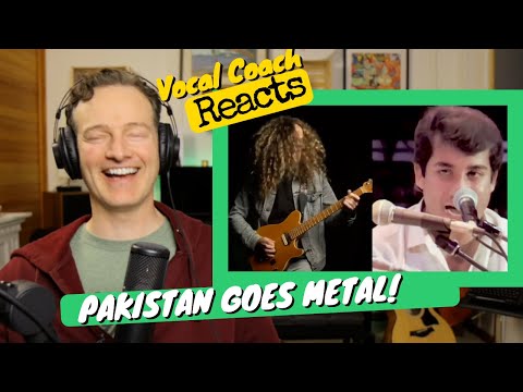 I love this! - Pakistan Goes Metal! "Mustt Mustt" Nesrat Fatah Ali Khan - Vocal Coach REACTS