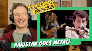 I love this! - Pakistan Goes Metal! &quot;Mustt Mustt&quot; Nesrat Fatah Ali Khan - Vocal Coach REACTS