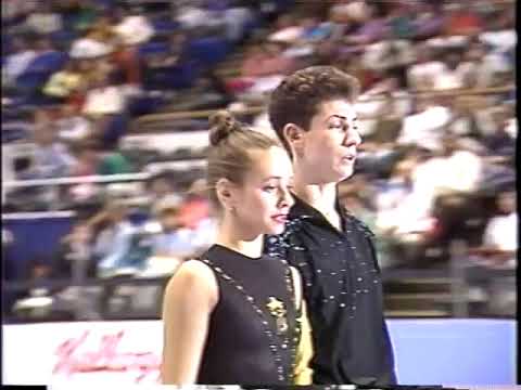 1991 Skate America - Exhibition - Tatiana Navka & Samvel Gezalian URS