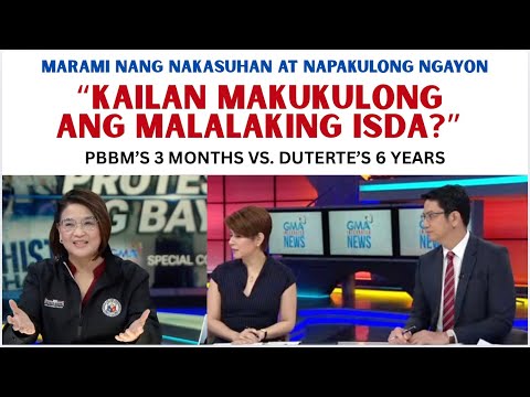 KAILAN MAKUKULONG ANG MALALAKING ISDA? PBBM'S 3 MONTHS VS. DUTERTE'S 6 YEARS