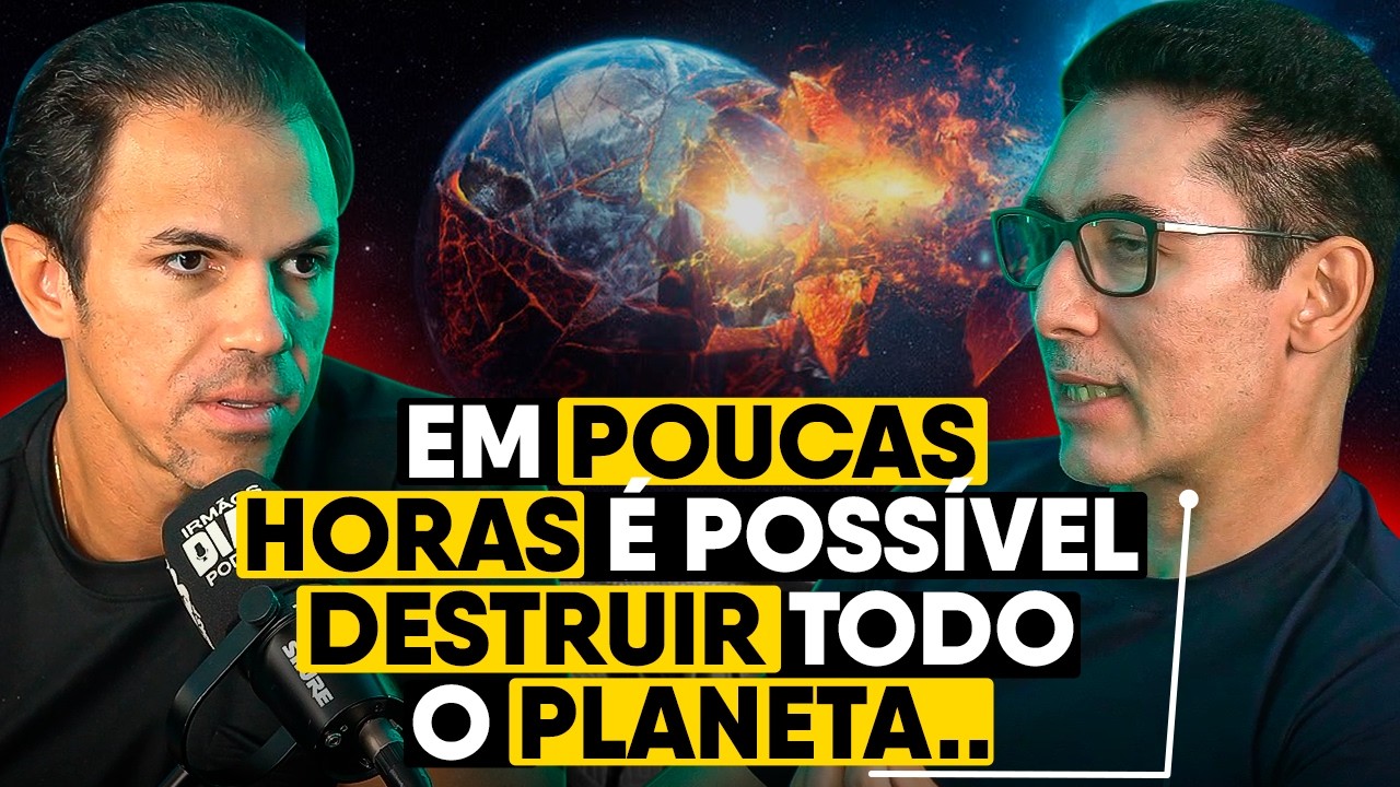 As 3 FORMAS do MUNDO ACABAR segundo a CIÊNCIA - Hindemburg (Maior QI do Brasil)