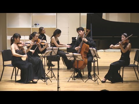 Dvořák Piano Quintet No. 2 in A, Op. 81 (live performance)