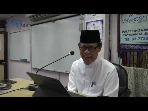 Yayasan Ta&amp;#39;lim: Tafsir dan Tadabbur Al Quran [01-03-2019]