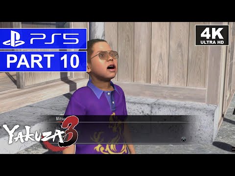 YAKUZA 3 REMASTERED [Part 10] | PS5 Story Walkthrough | [4K, HDR, 60FPS]