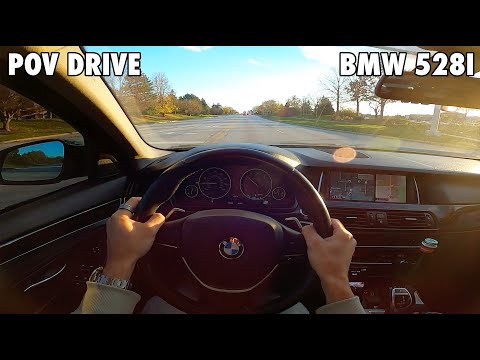Driving the 2016 BMW 528i X-Drive | POV TEST DRIVE