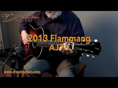 2013 Flammang AJ75, African Blackwood/Adirondack Spruce image 24