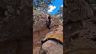 Video thumbnail of Champiñón negro, 6A+. Albarracín