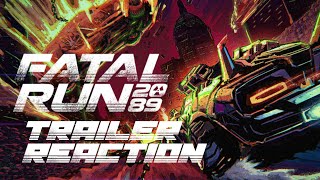 Fatal Run 2089 Reveal Trailer Reaction & Analysis | Did You Catch It All?