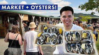 FRESH OYSTERS and FARMERS MARKET FOOD in Clevedon, Auckland!