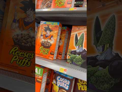 Dragonball Z Cereal 🐉😮‍💨 #dragonballz #sigma