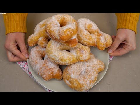 POTATO-FREE DOUGHNUTS, SOFT AND PUFFY, EASY RECIPE, I'M CRAVING FOR SOMETHING SWEET