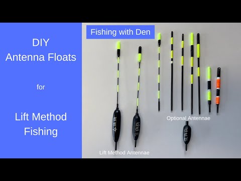 DIY Antenna Float for Lift Method Fishing