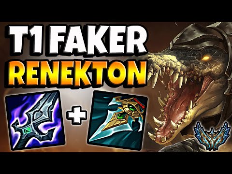 T1 Faker Renekton vs Sylas [ MID ] Patch 12.13 Korea Challenger ✅