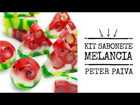 Kit Sabonete Melancia - Peter Paiva