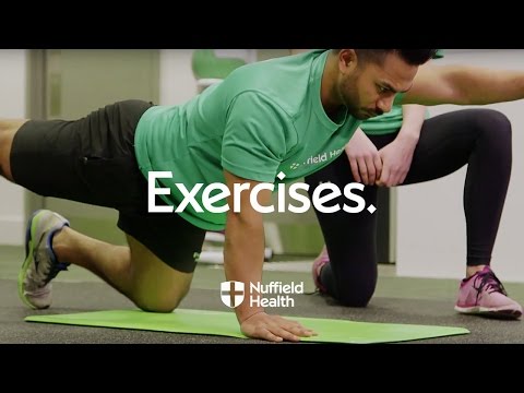 How to Perform a  Wide Stance Plank | Nuffield Health