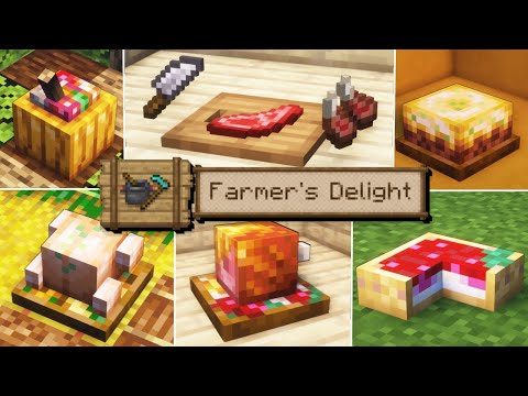 Farmer's Delight (Full Showcase) | Best Food Mod?