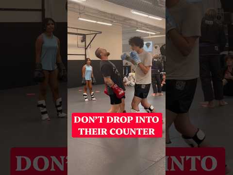 Don’t Drop Into Their Counter 👀 | Muay Thai