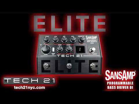 Tech 21 Elite Programable Bass Driver DI *ON ORDER ETA AUGUST 2026* image 2