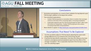 A21O.* Transport and Impacts of African Dust on Weather and Climate I - 2012 AGU Fall Meeting