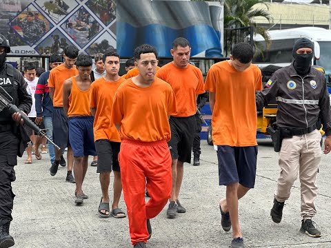 17 arrested, including two leaders of the Tiguerones gang, alias Mono and alias Perico.